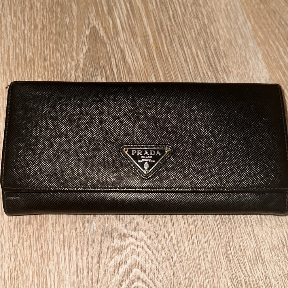 PRADA black wallet